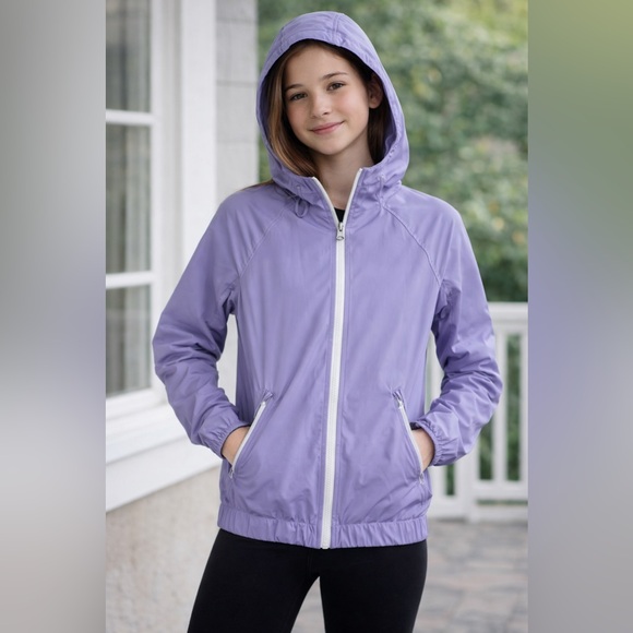 Ivivva Other - Ivivva Street Studio Jacket Girl 14 (Fits XS) Purple Lightweight Zip Windbreaker